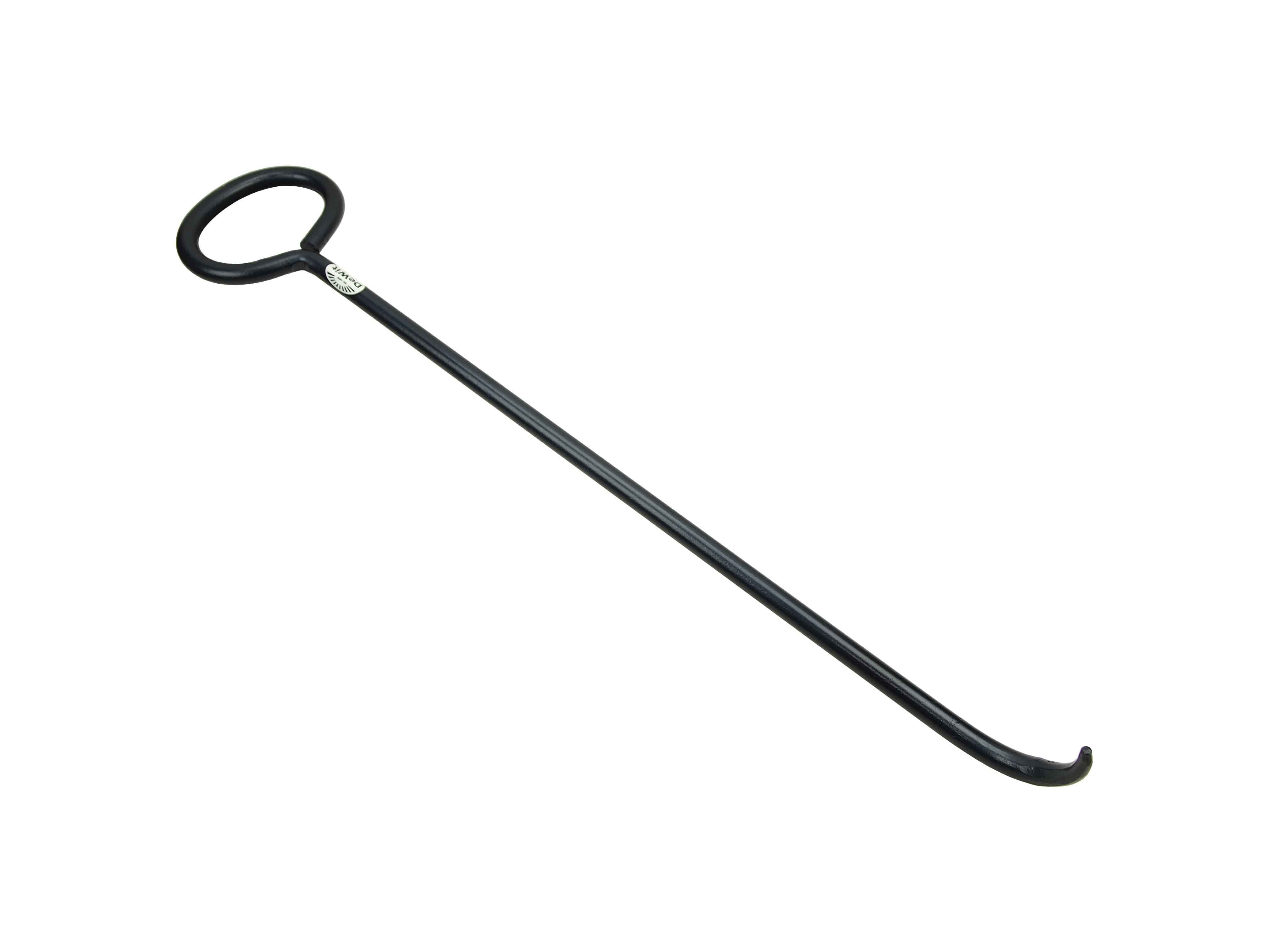 Manhole cover lifter with curved head 75cm